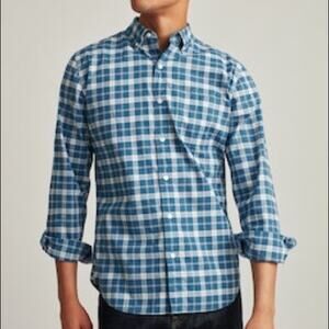 BONOBOS Maxwell Plaid Button Down NWT M